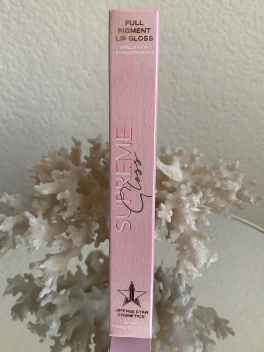 JEFFREE STAR Supreme Gloss Lip Gloss No Apologies Full Size Discontinued NIB